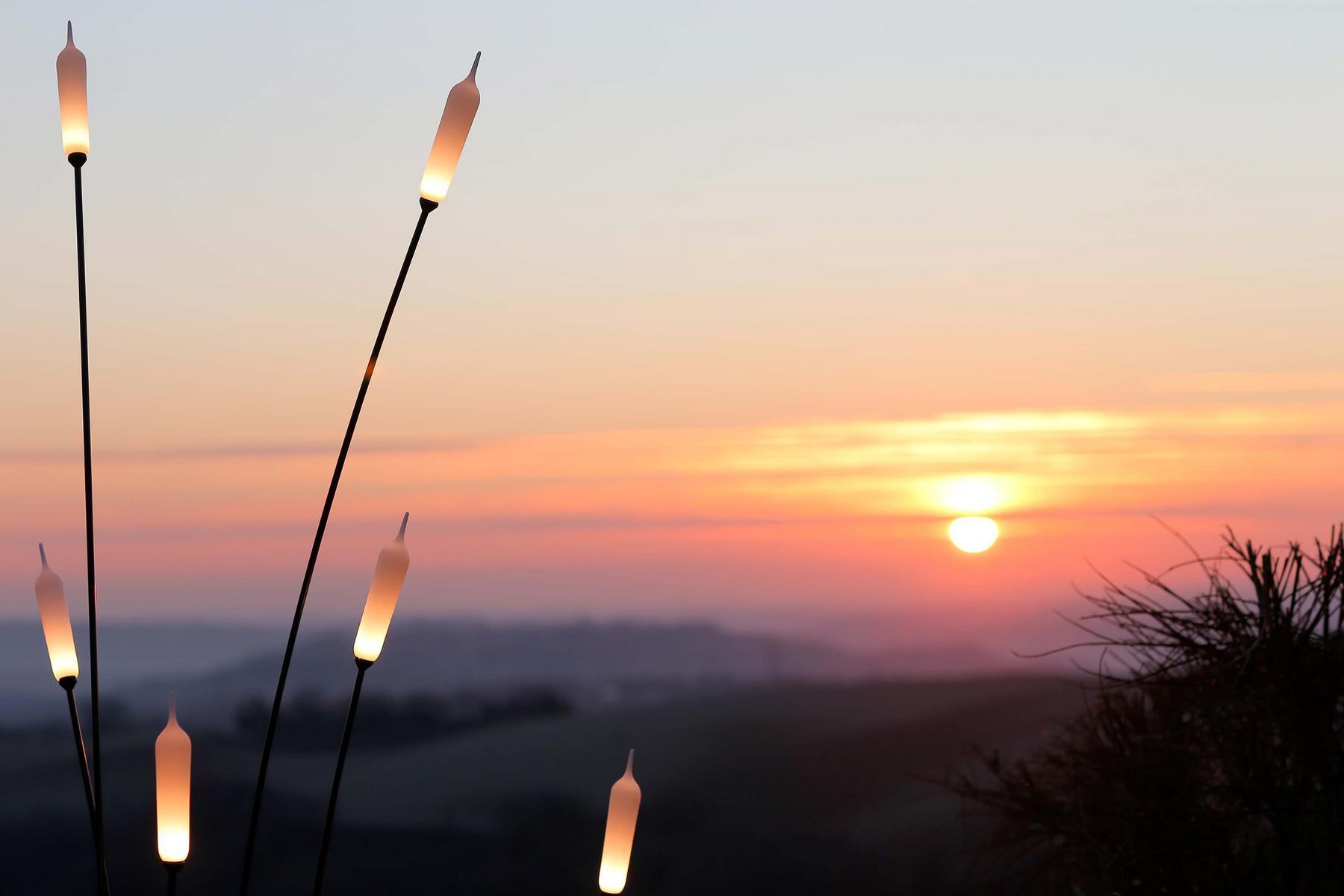 LED aluminium floor lamp | Nilo by Karman