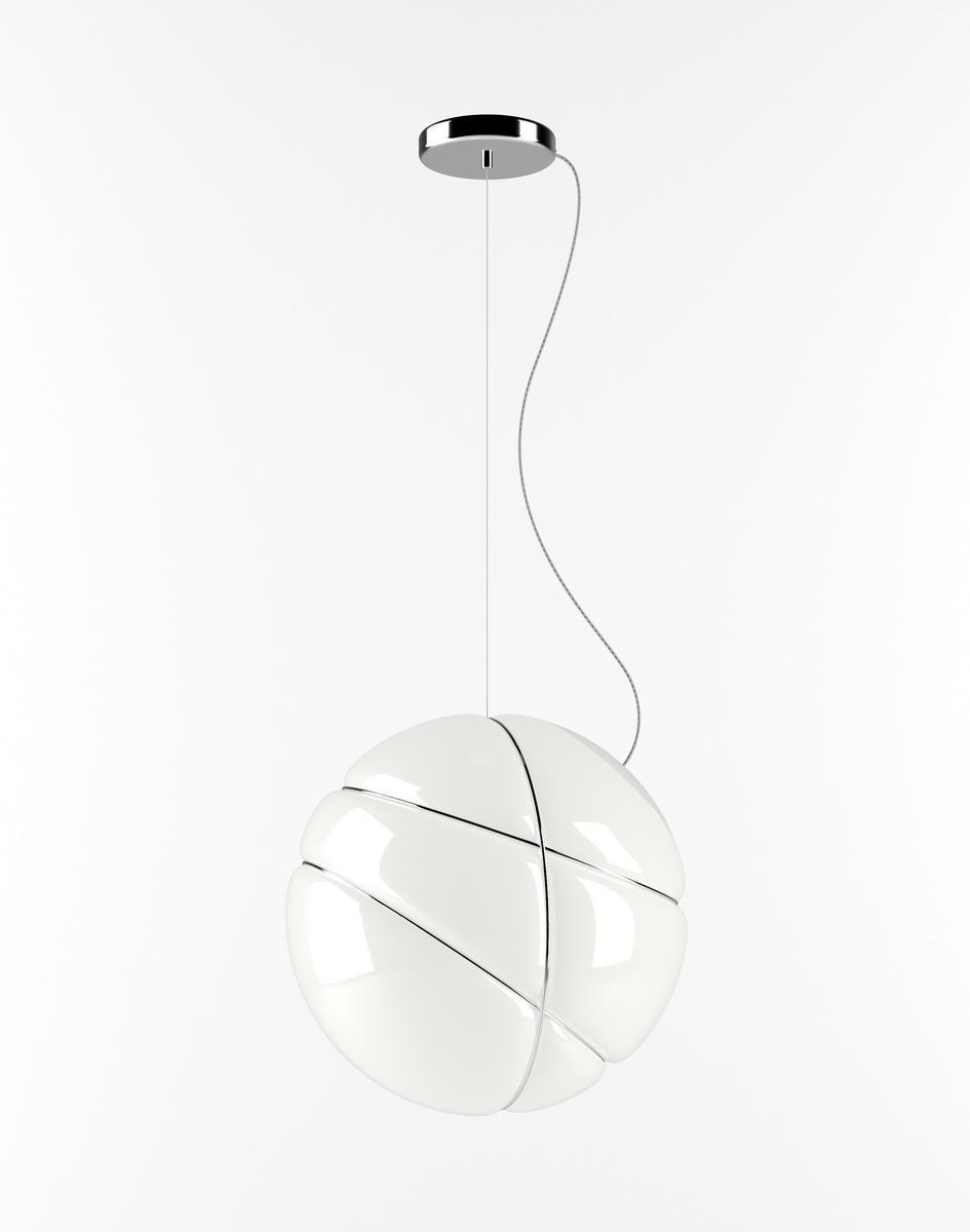 Blown glass pendant lamp | Armilla by Fabbian