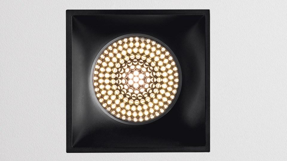 LED square aluminium spotlight | Everything by Artemide