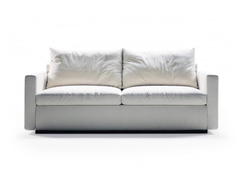 Fabric sofa bed with removable cover | Gary by Flexform
