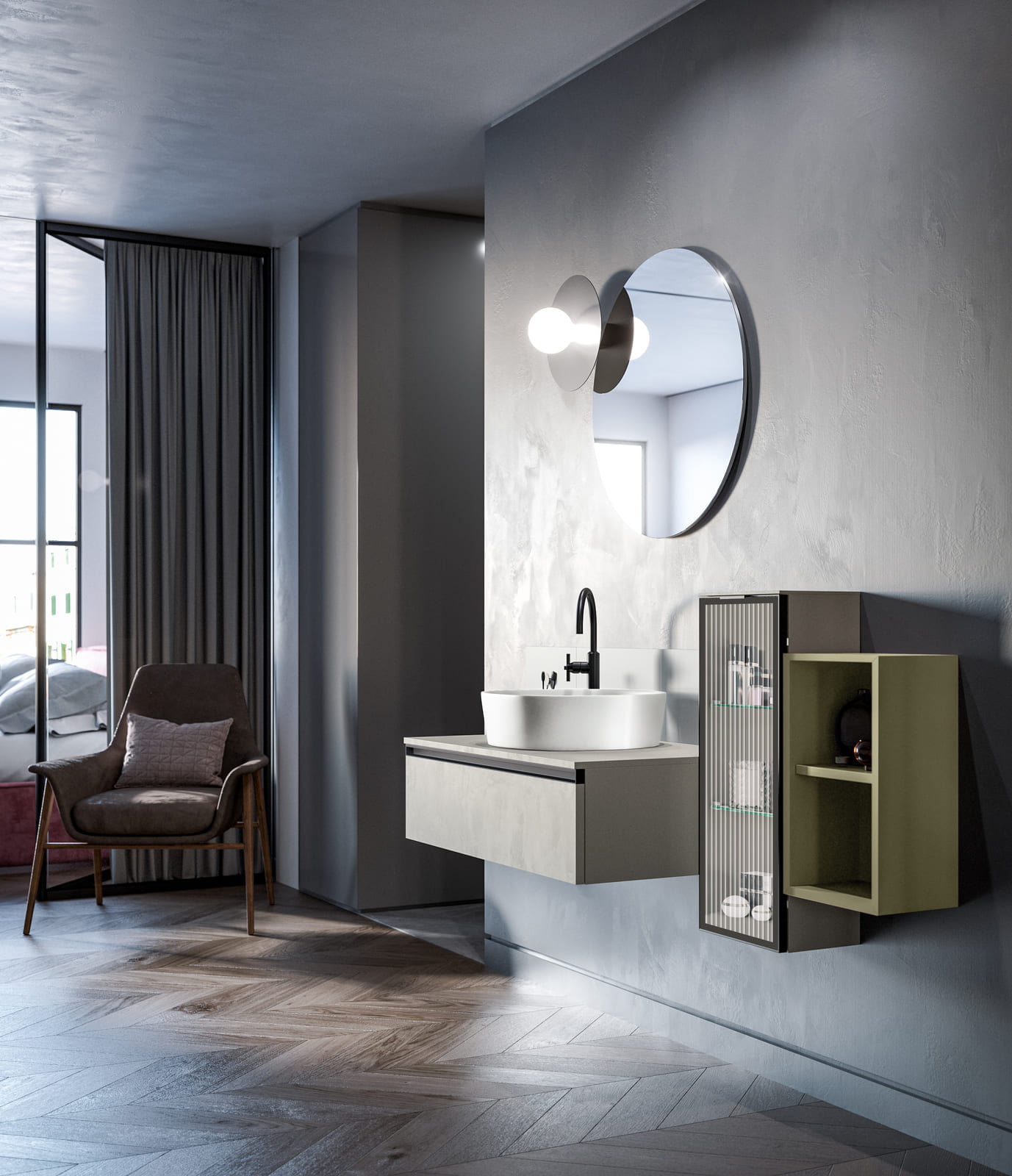 Melamine bathroom | Deep by Birex