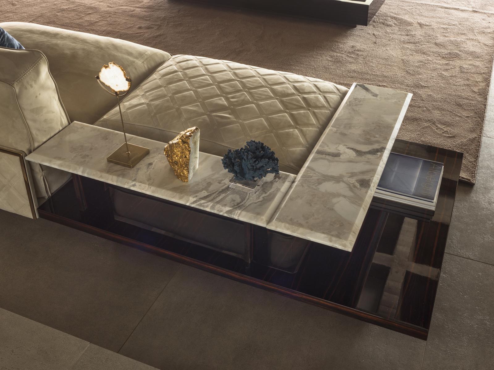 Corner fabric sofa | Ritual by Longhi