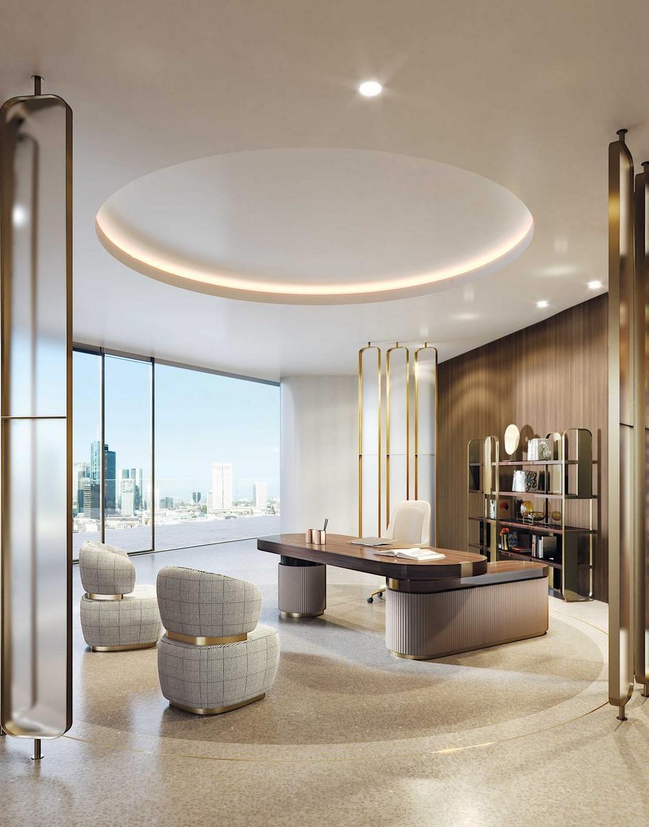 Corner wooden writing desk | Olimpia Xl by Capital Collection