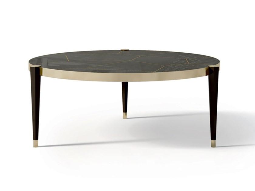 Round wooden coffee table | 7530 - 7532 - 7538 by Carpanese home