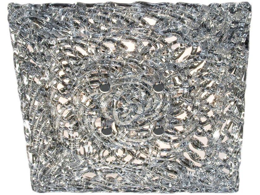 Contemporary style direct light glass ceiling lamp | Nightlife C4 by Ilfari