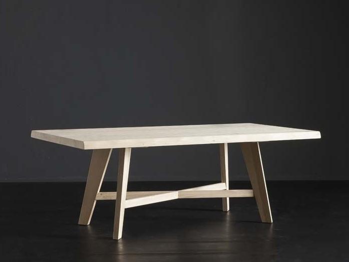 Rectangular oak dining table | Denver + Pechino by Altacorte