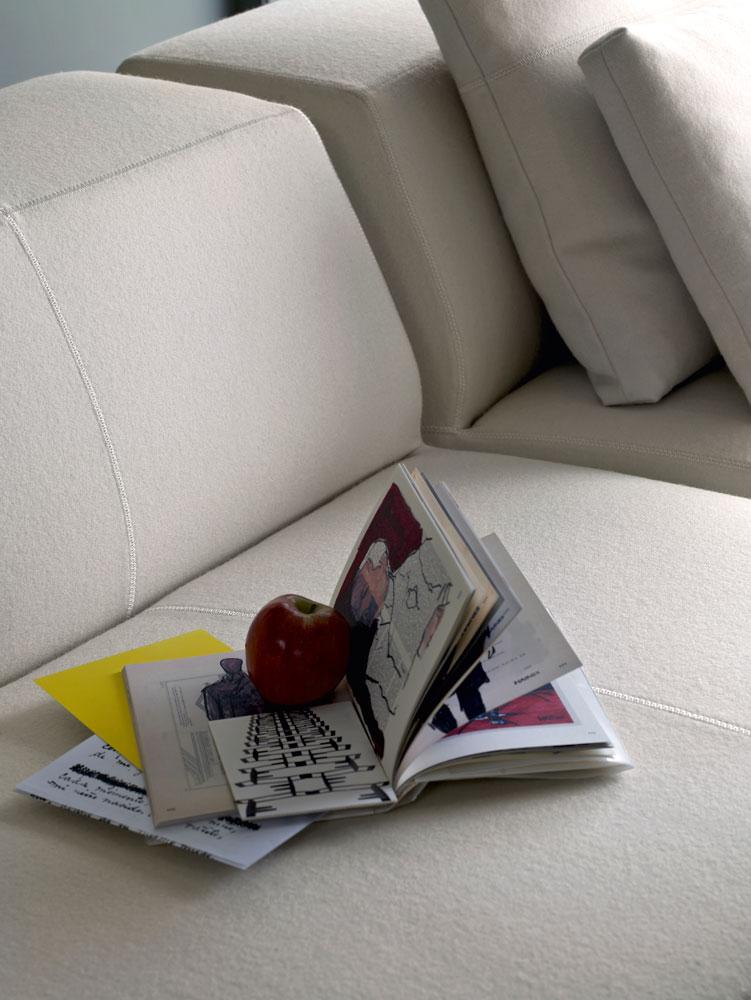 Modular fabric sofa | Bend by B&B Italia