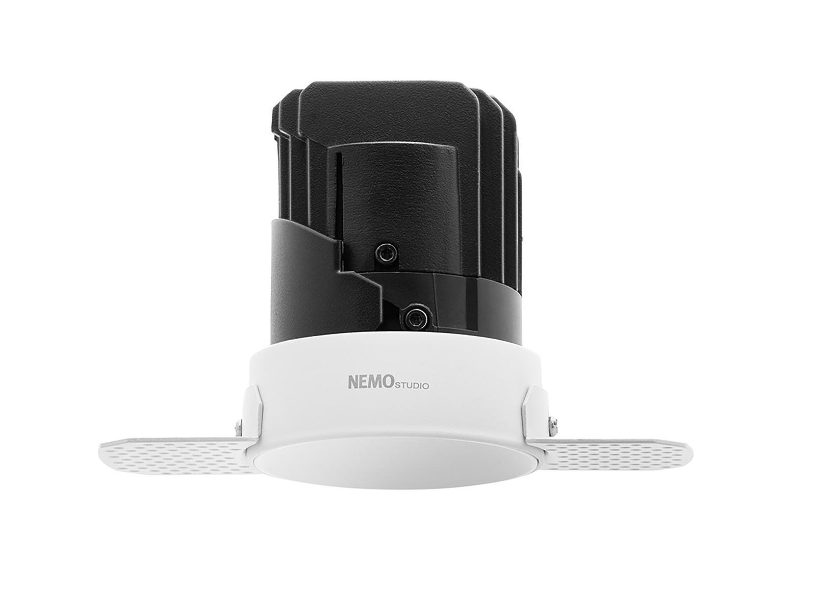 Contemporary style recessed metal spotlight | Salina by Nemo