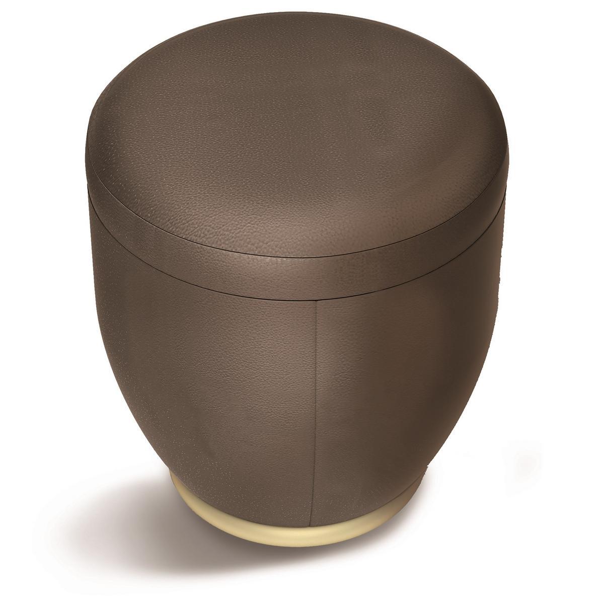Round fabric pouf | Godwin by Longhi