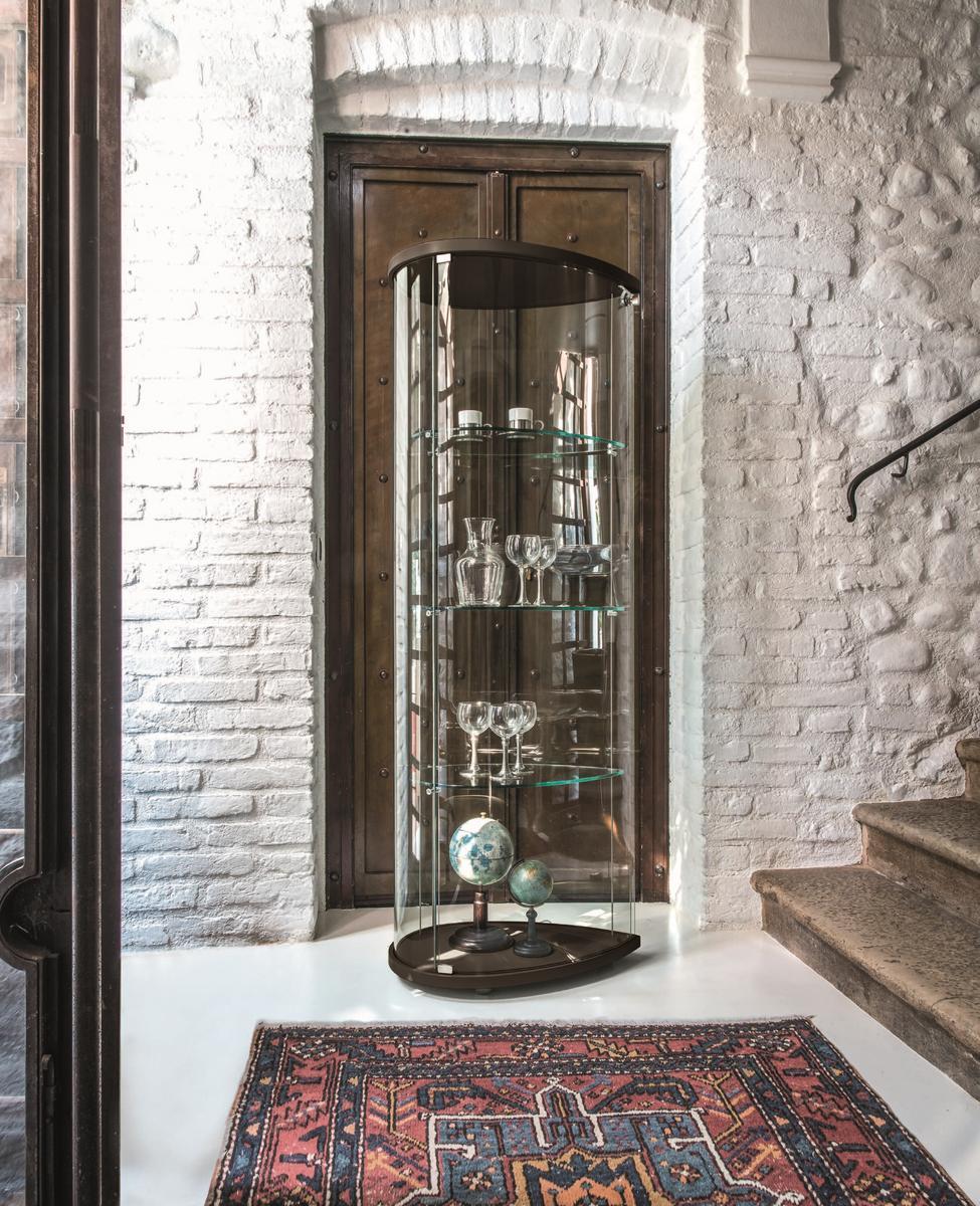 Display cabinet with integrated lighting | Olivella by Tonin Casa