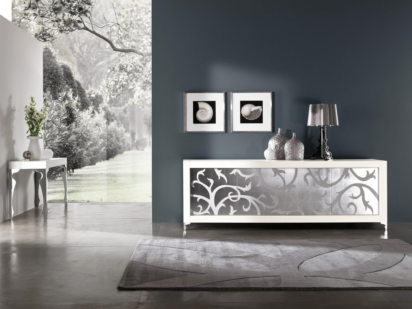 Wooden sideboard with doors | Picasso - Intarsio by Riflessi