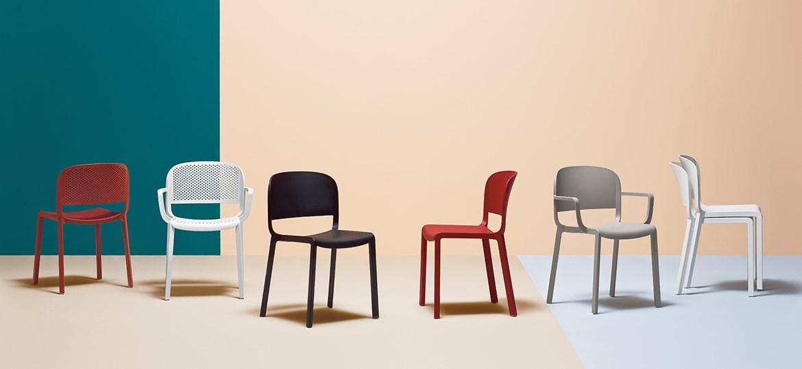 Polypropylene chair | Dome 260 by Pedrali