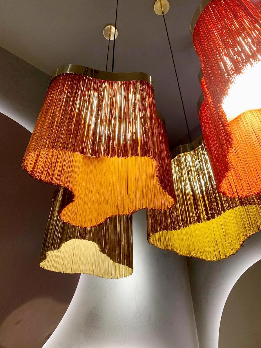 LED pendant lamp | Arcipelago by Contardi