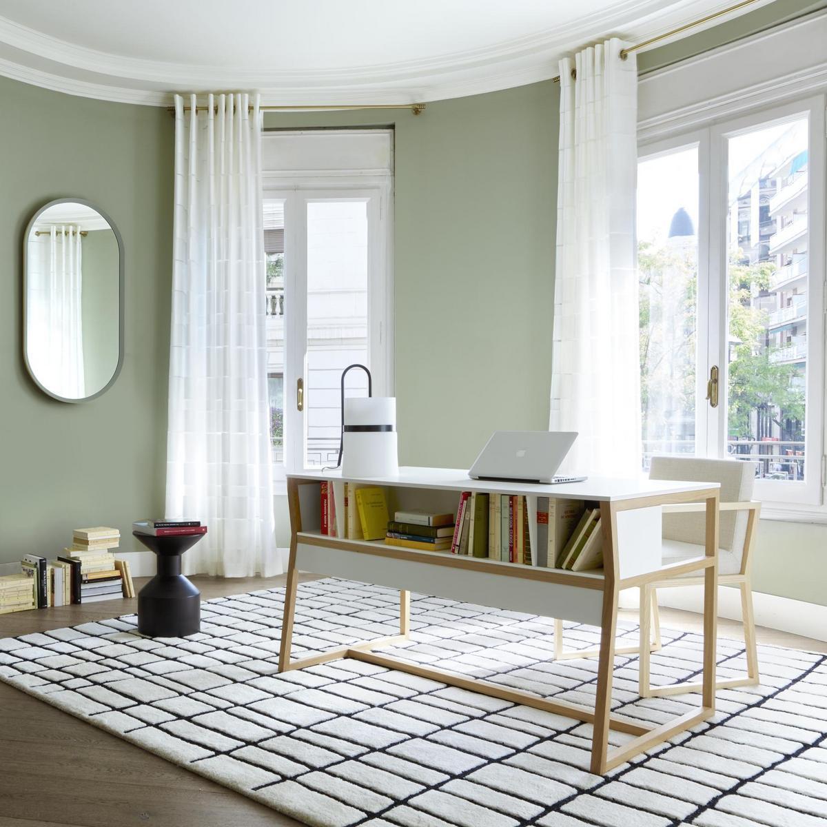 Low solid wood stool | Geometry by Ligne Roset