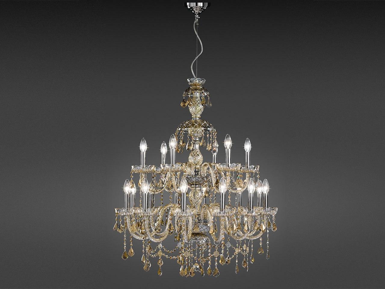 Crystal chandelier with Swarovski® Crystals | Romantic by Italamp
