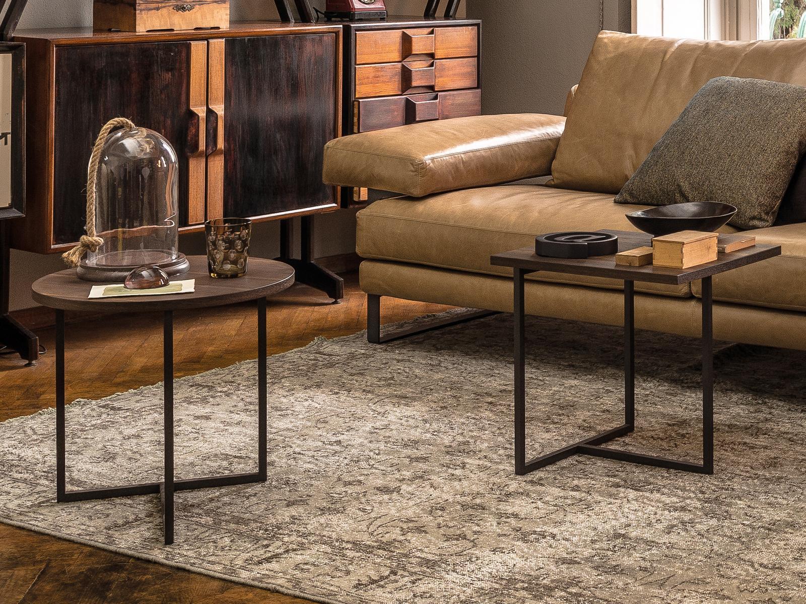 Round Sucupira coffee table | Armonia by Arketipo