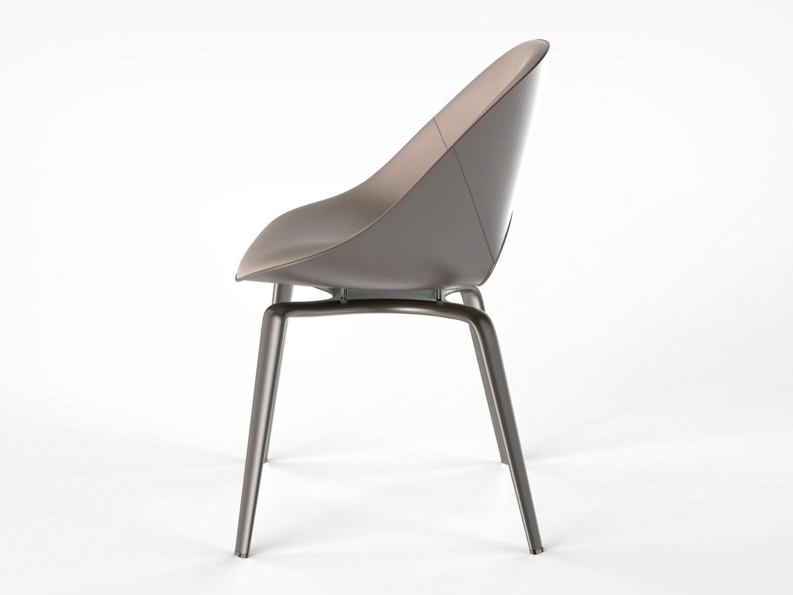 Leather chair | Tanya by Visionnair