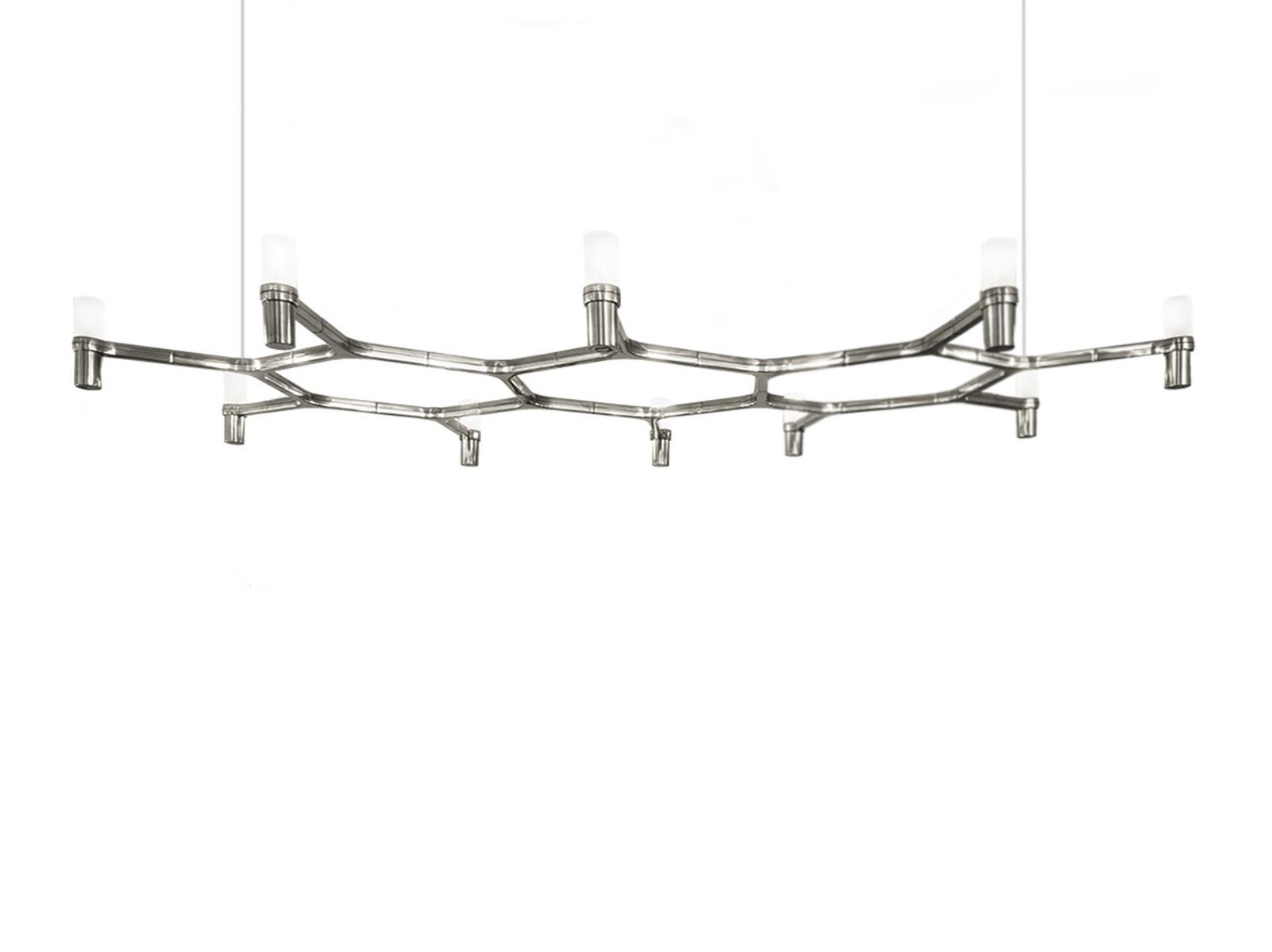 Die cast aluminium pendant lamp | Crown Plana by Nemo