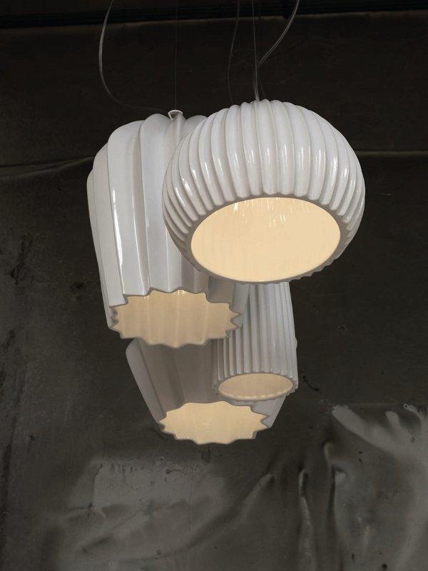 Ceramic pendant lamp | Sahara by Karman