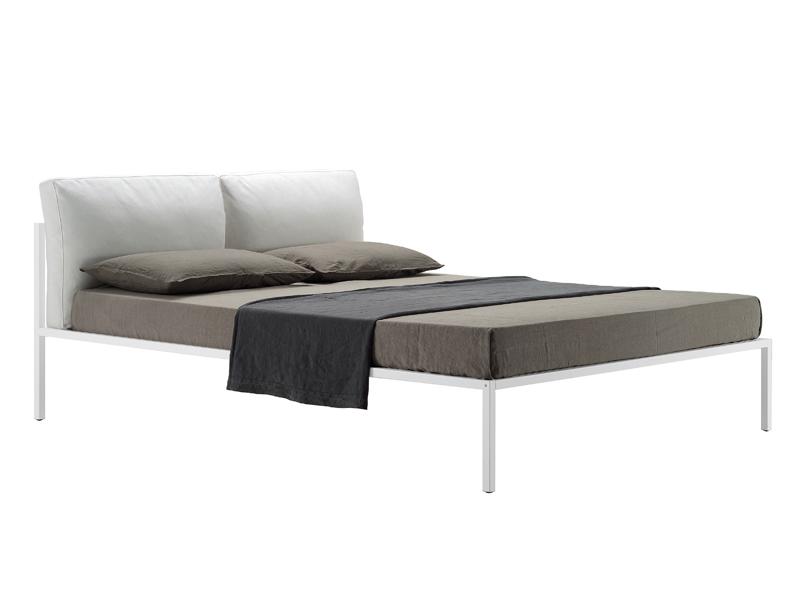 Double bed with upholstered headboard | Nyx 1707 by Zanotta