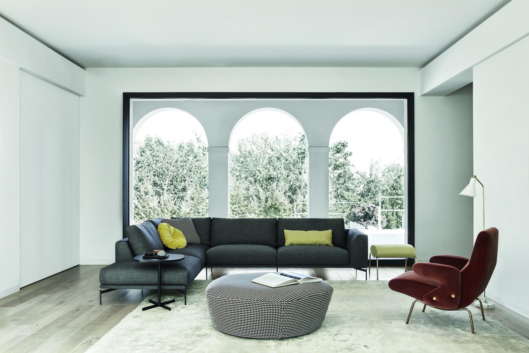 Fabric pouf | Penta by Arflex