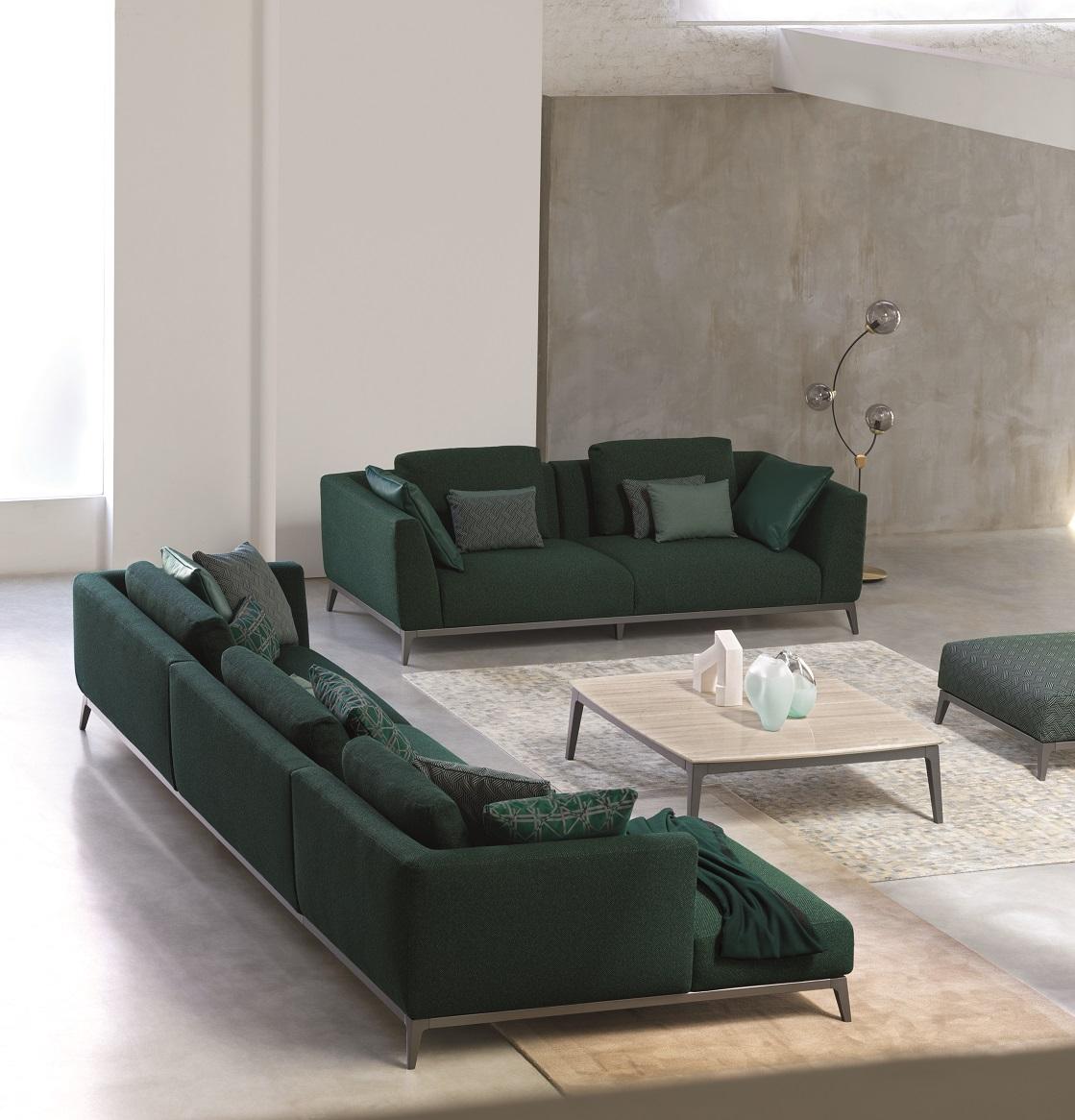 Fabric sofa | Olivier by Flou