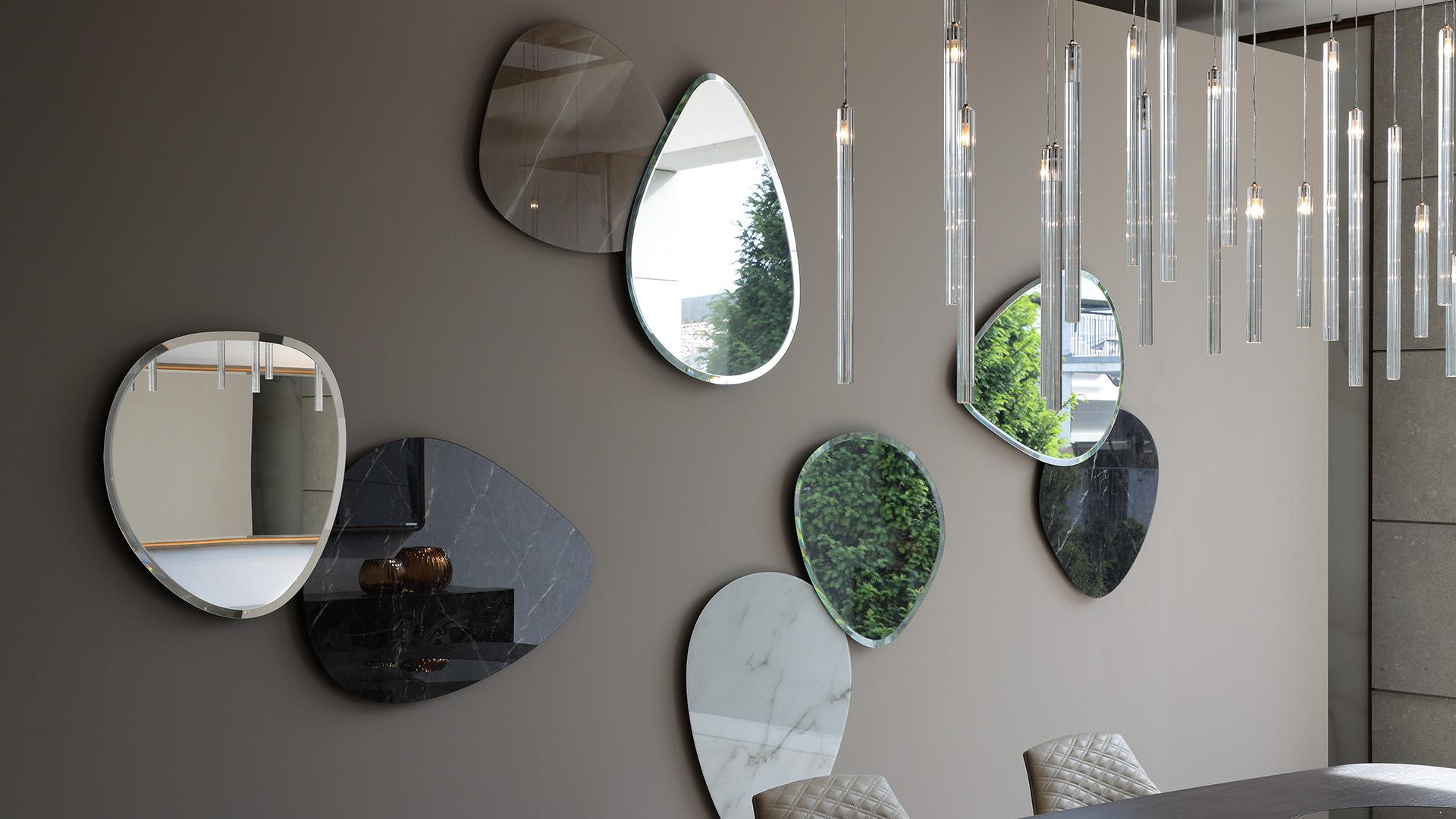 Wall-mounted mirror | Seventy by Reflex