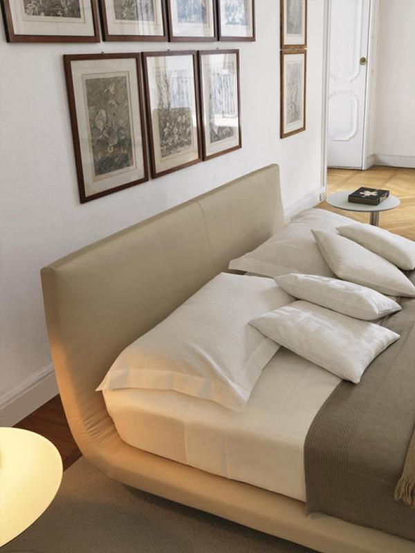 Upholstered double bed | Tuliss by Desiree