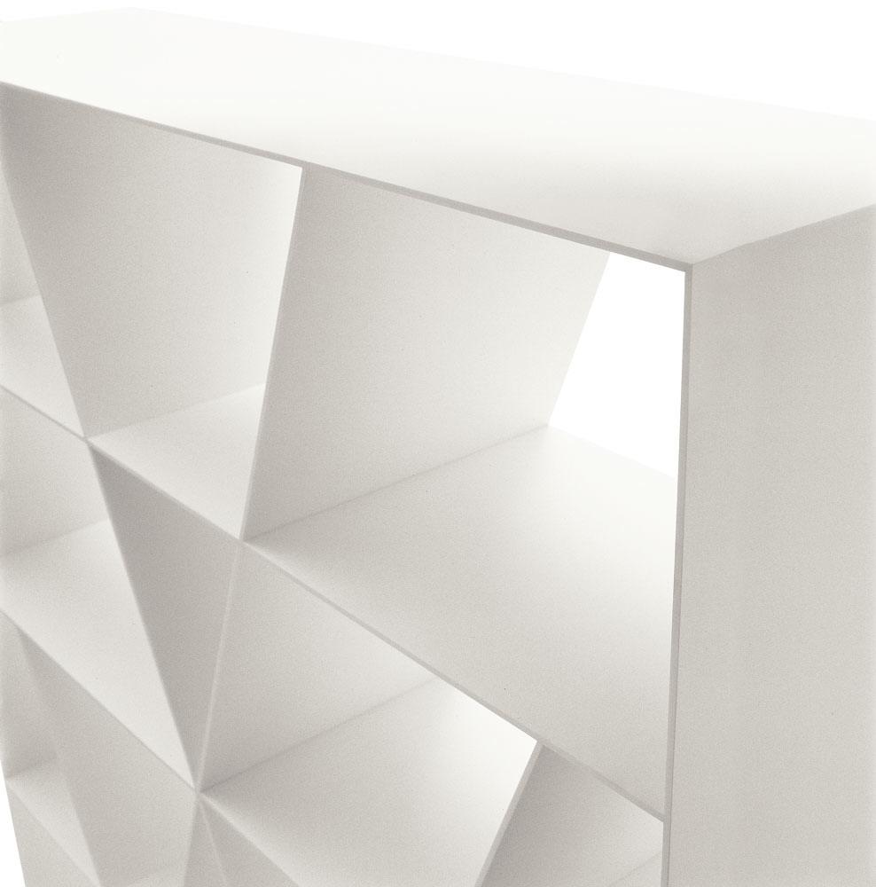 Open double-sided Corian® bookcase | Shelf X by B&B Italia