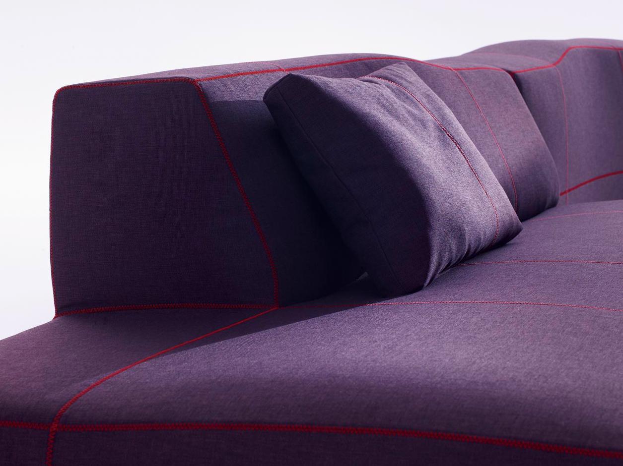 Modular fabric sofa | Bend by B&B Italia