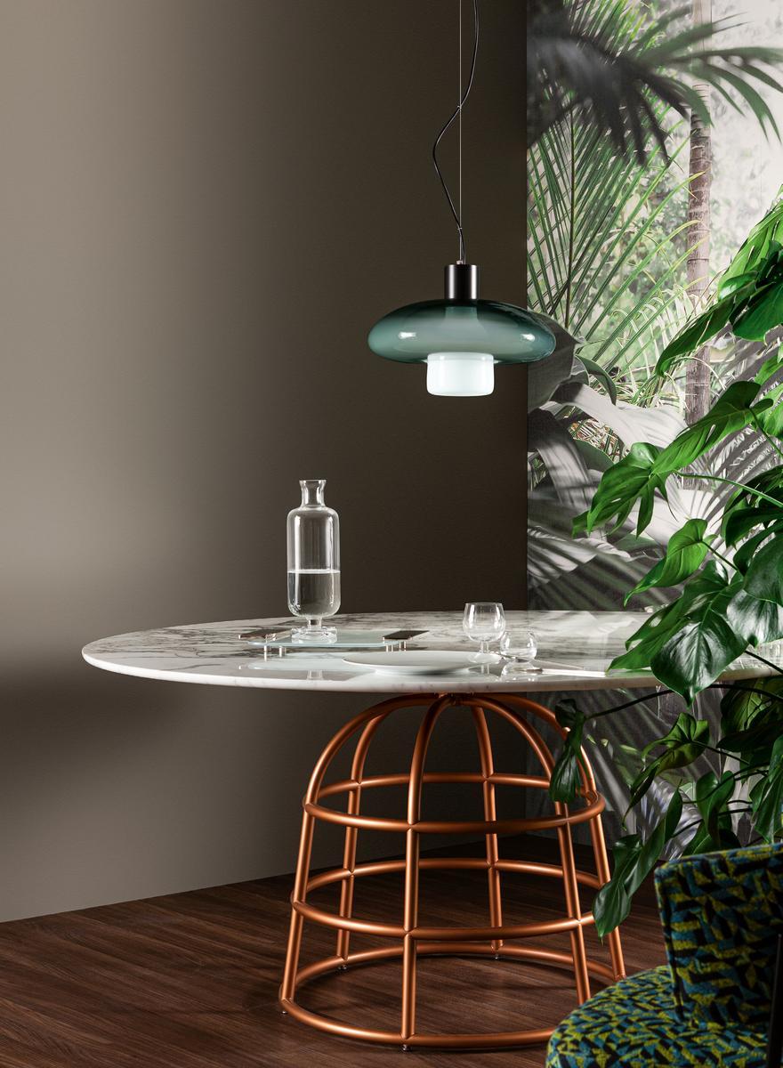 Blown glass pendant lamp | Acquerelli by Bonaldo