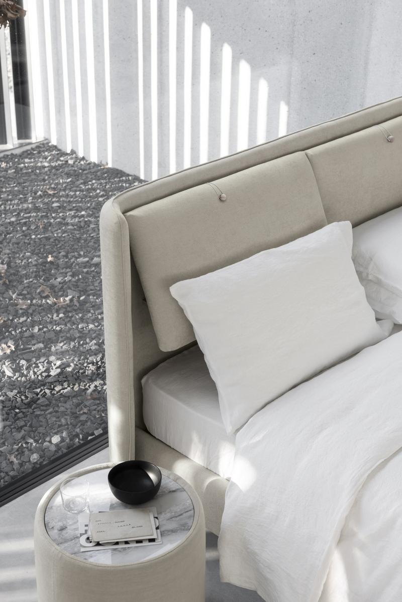 Upholstered storage bed | Kate by Bolzan letti