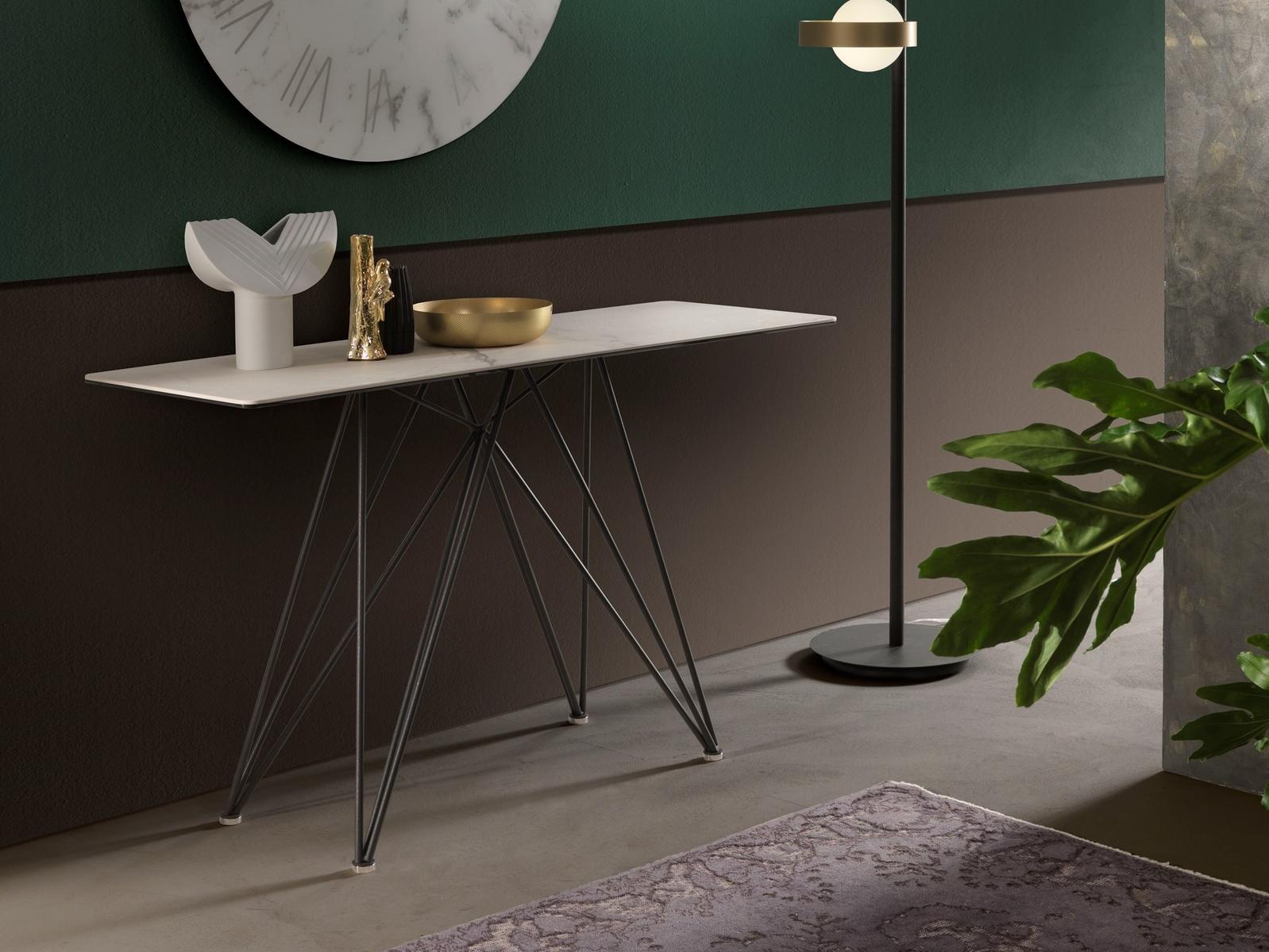 Rectangular console table | Pegaso by Riflessi