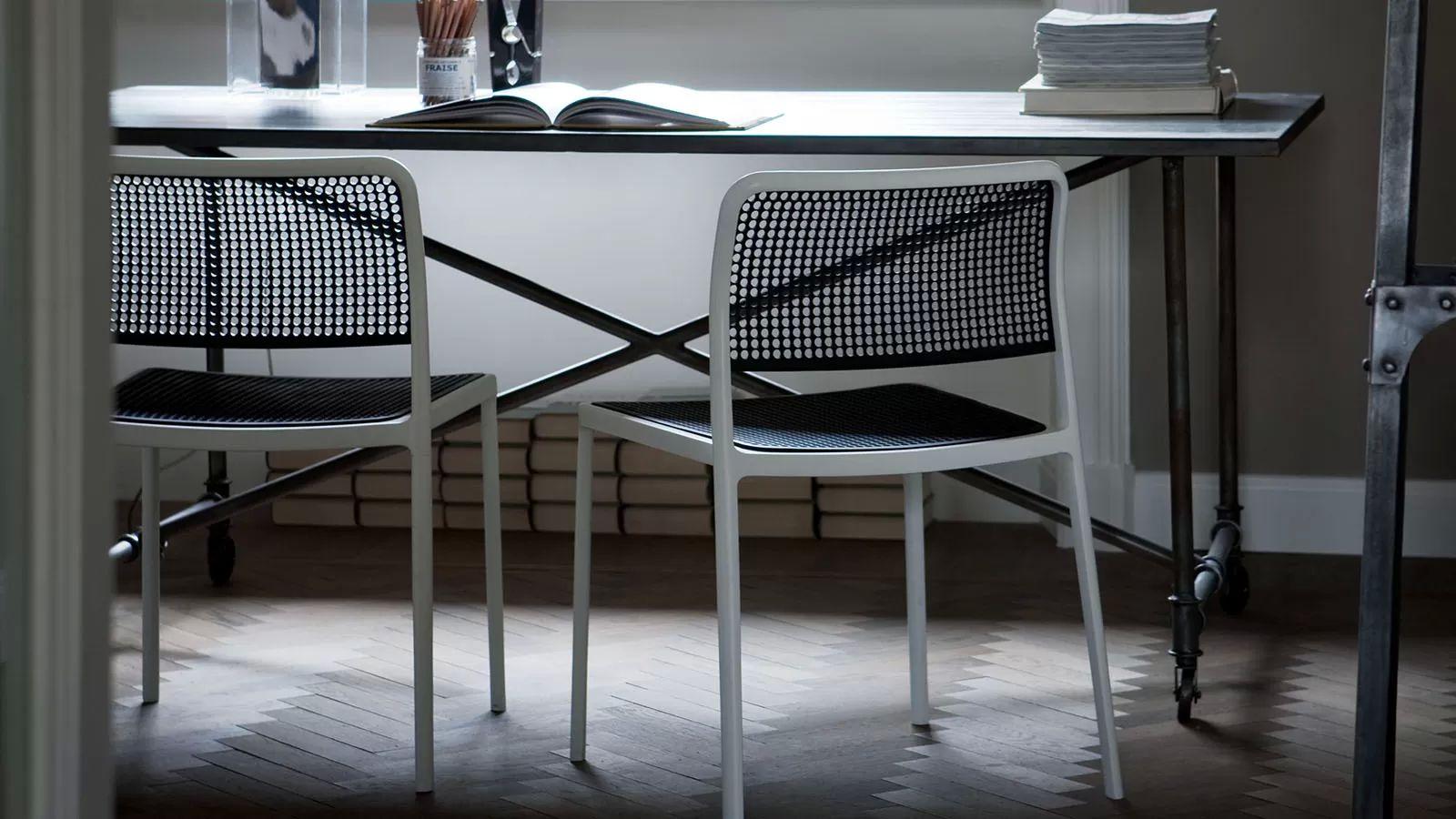 Metal chair | Audrey by Kartell