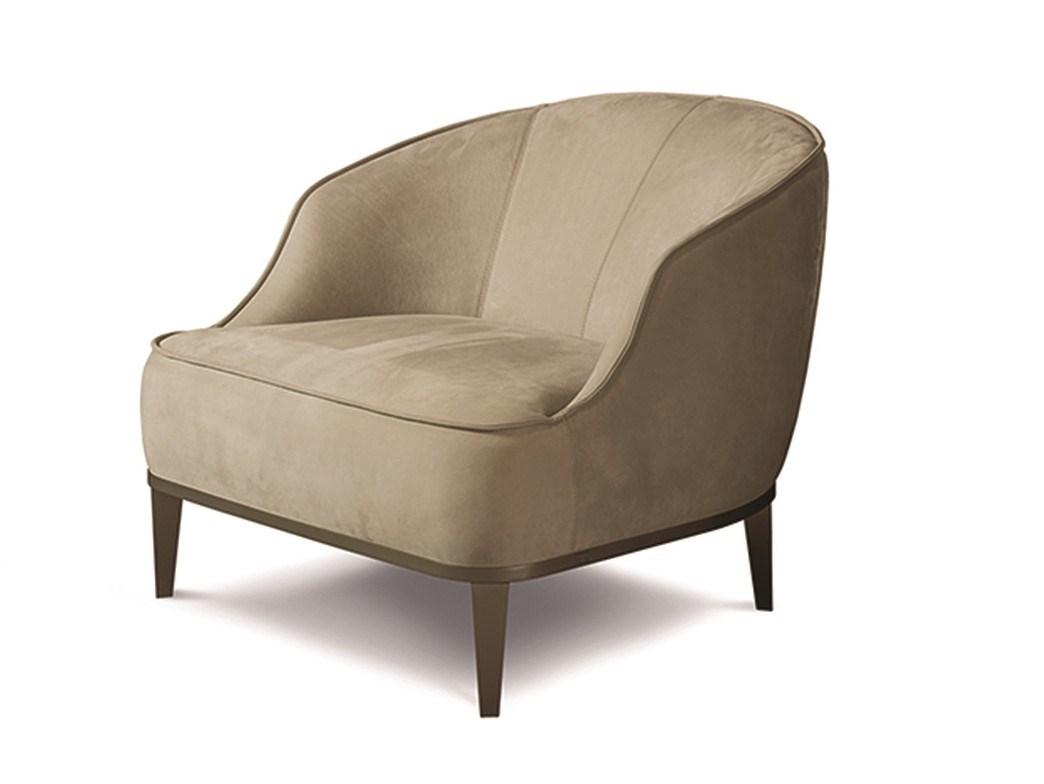 Leather armchair | Beth by Longhi