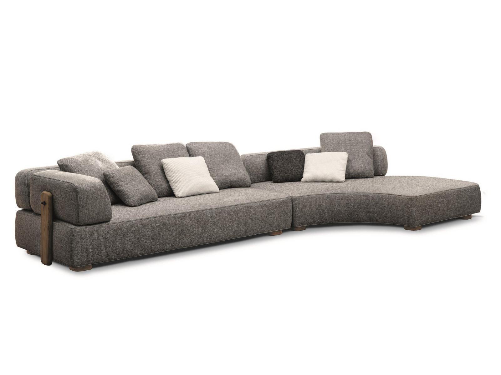Sectional fabric garden sofa | Florida by Minotti