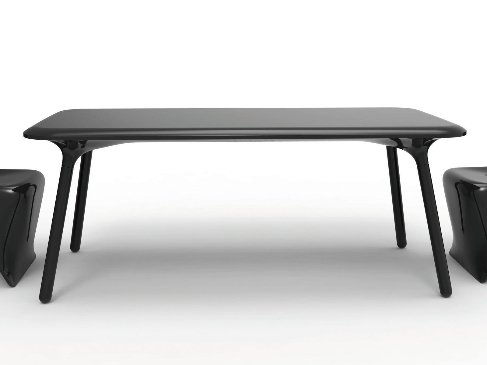 Design rectangular polyethylene table | Sloo by Vondom