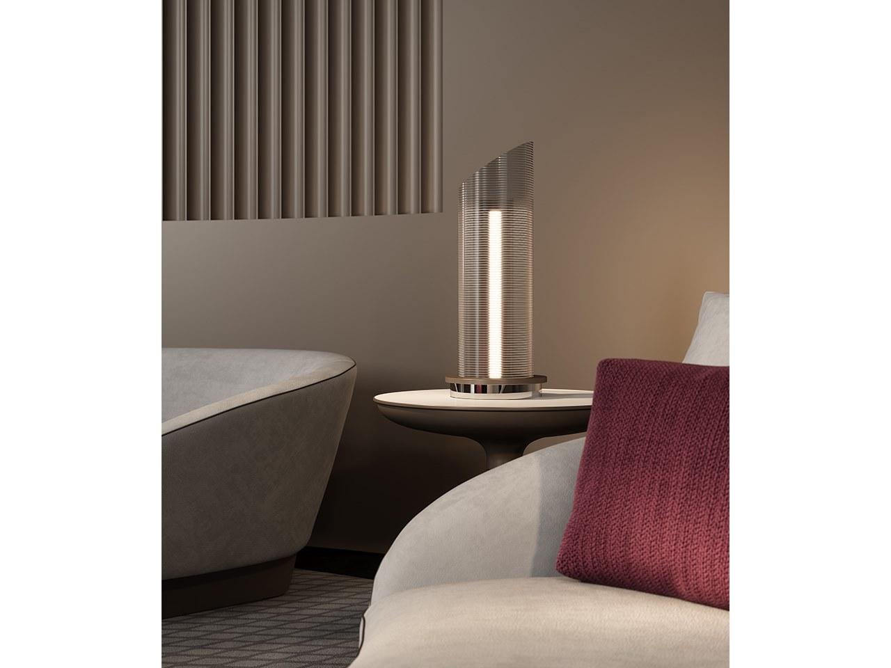 LED glass table lamp | Aria by Reflex