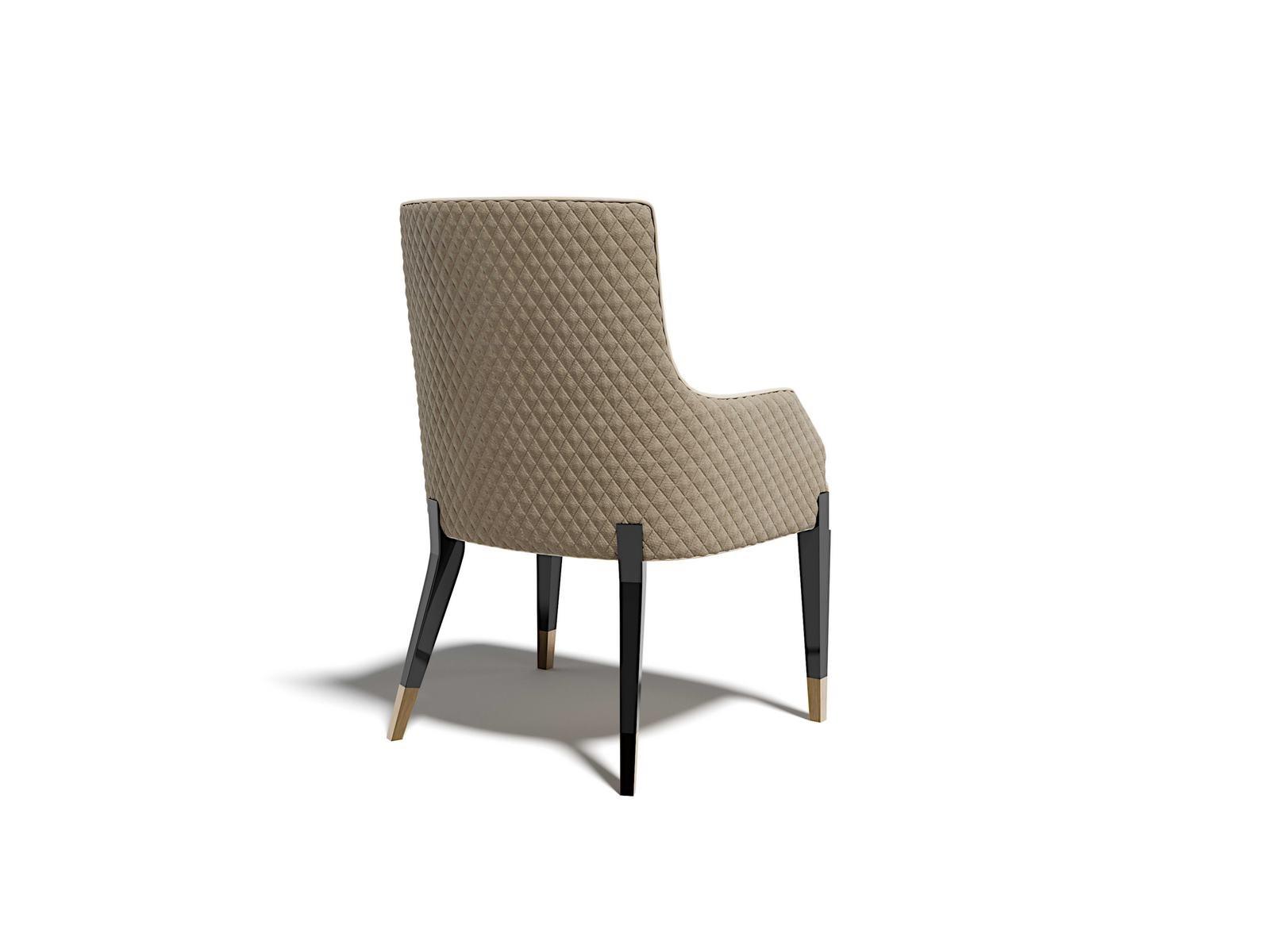 Upholstered fabric chair with armrests | Madame C/b by Capital Collection