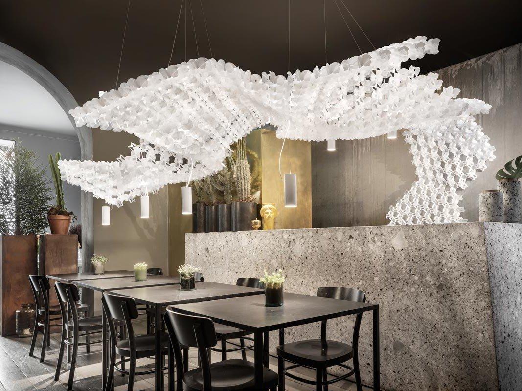 LED Opalflex® pendant lamp | Nuvem by Slamp