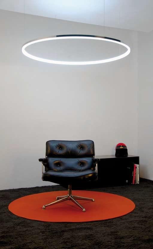 LED aluminium pendant lamp | Circolo Mini by Sattler