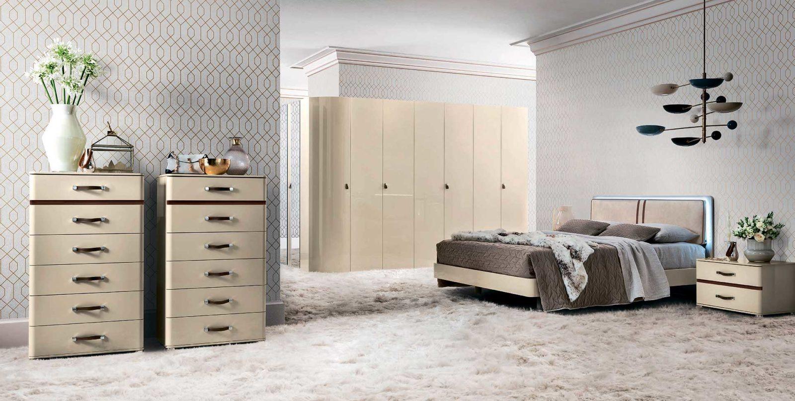 Eco-leather bedroom set | Altea by Camelgroup