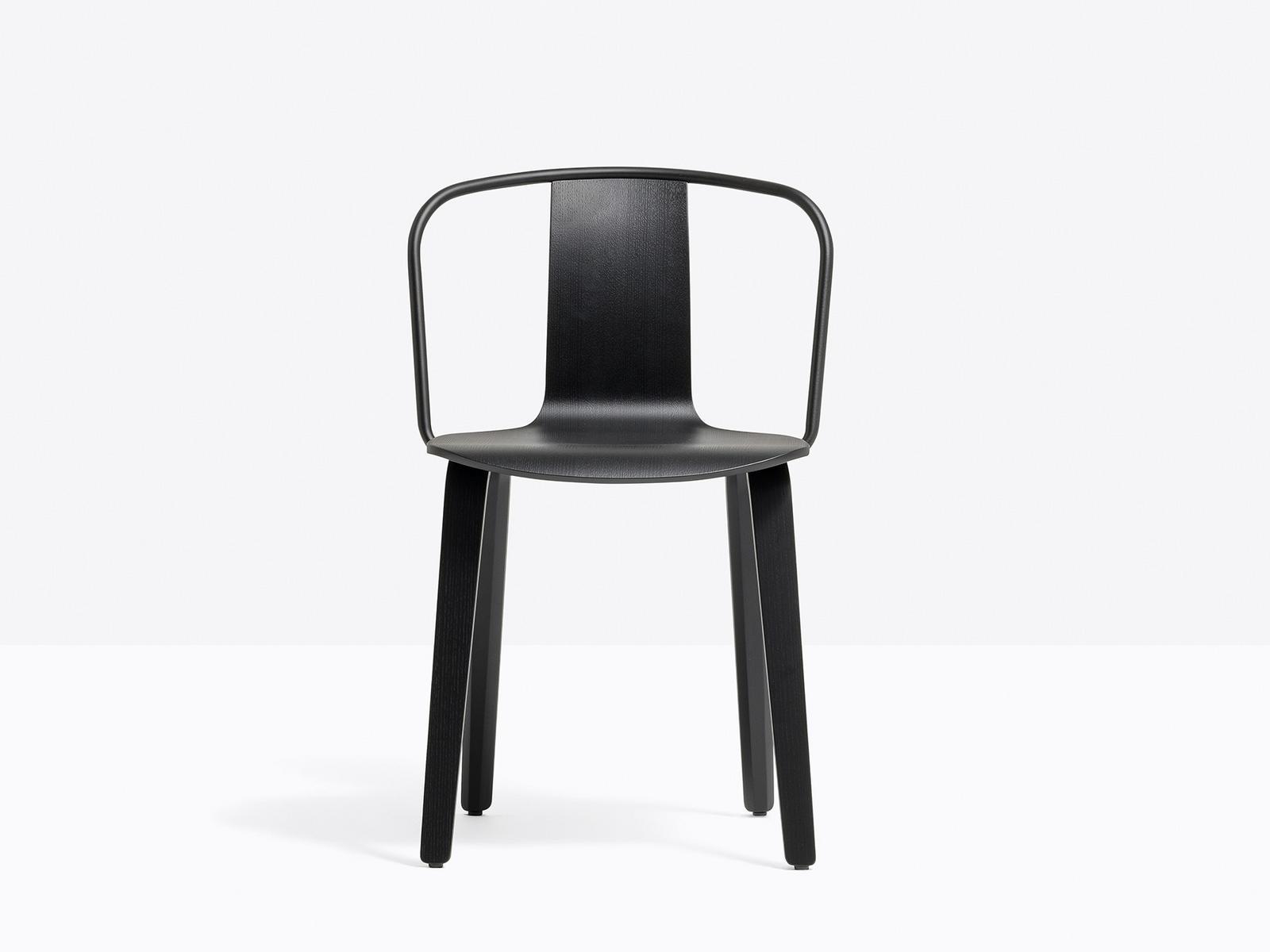 Wooden chair with armrests | Jamaica 2910 by Pedrali