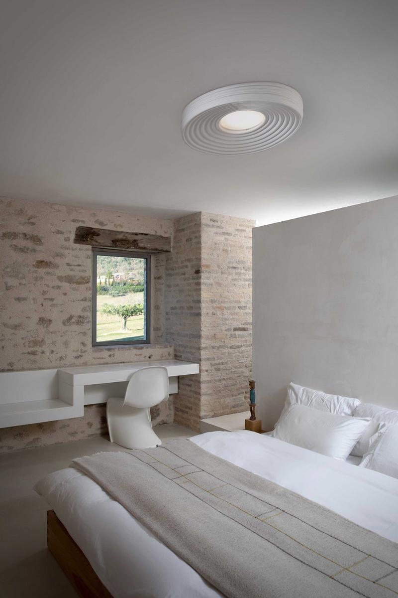LED plaster ceiling light | R.o.m.a. by Karman