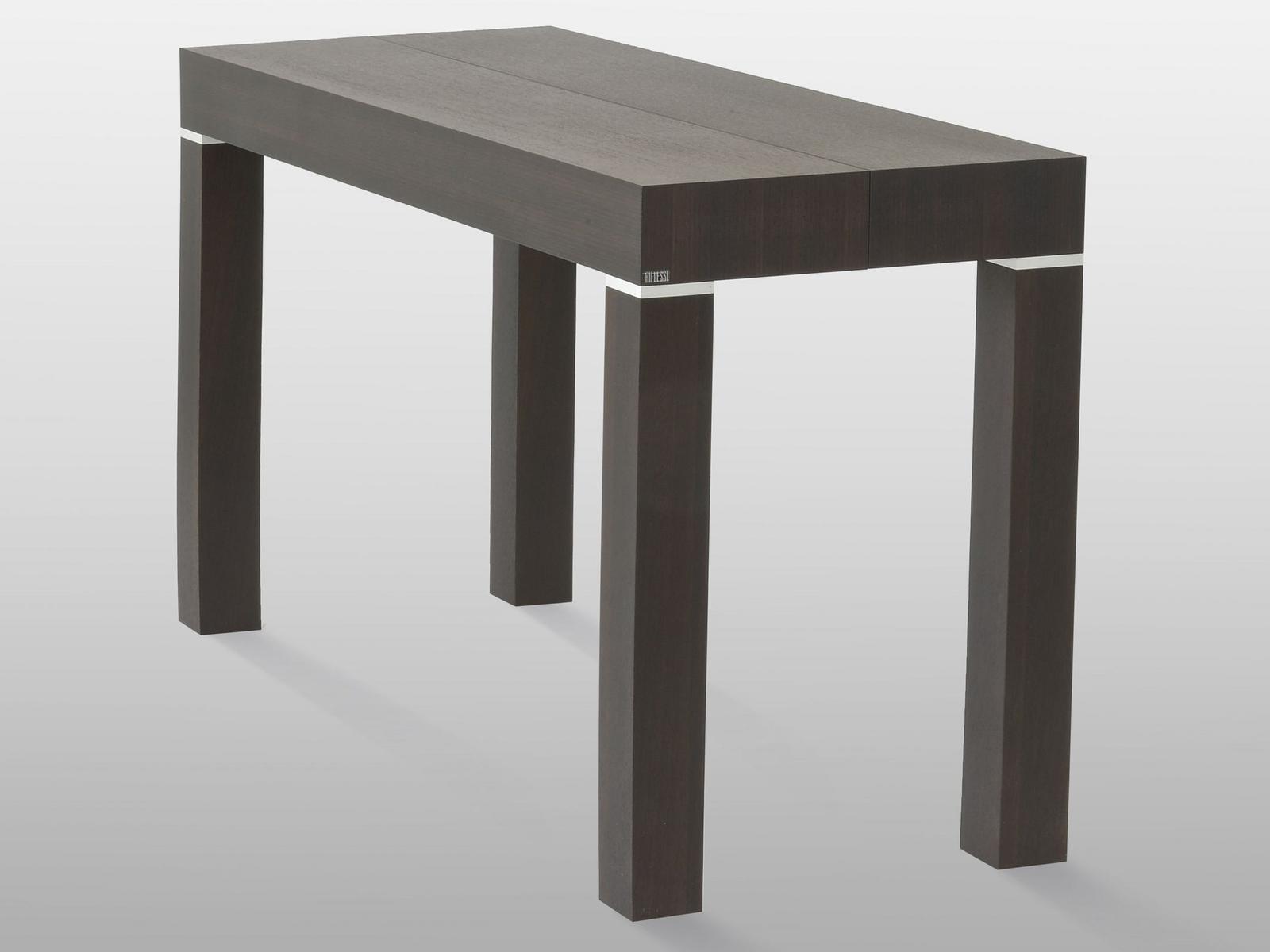 Extending rectangular wooden console table | P300 by Riflessi