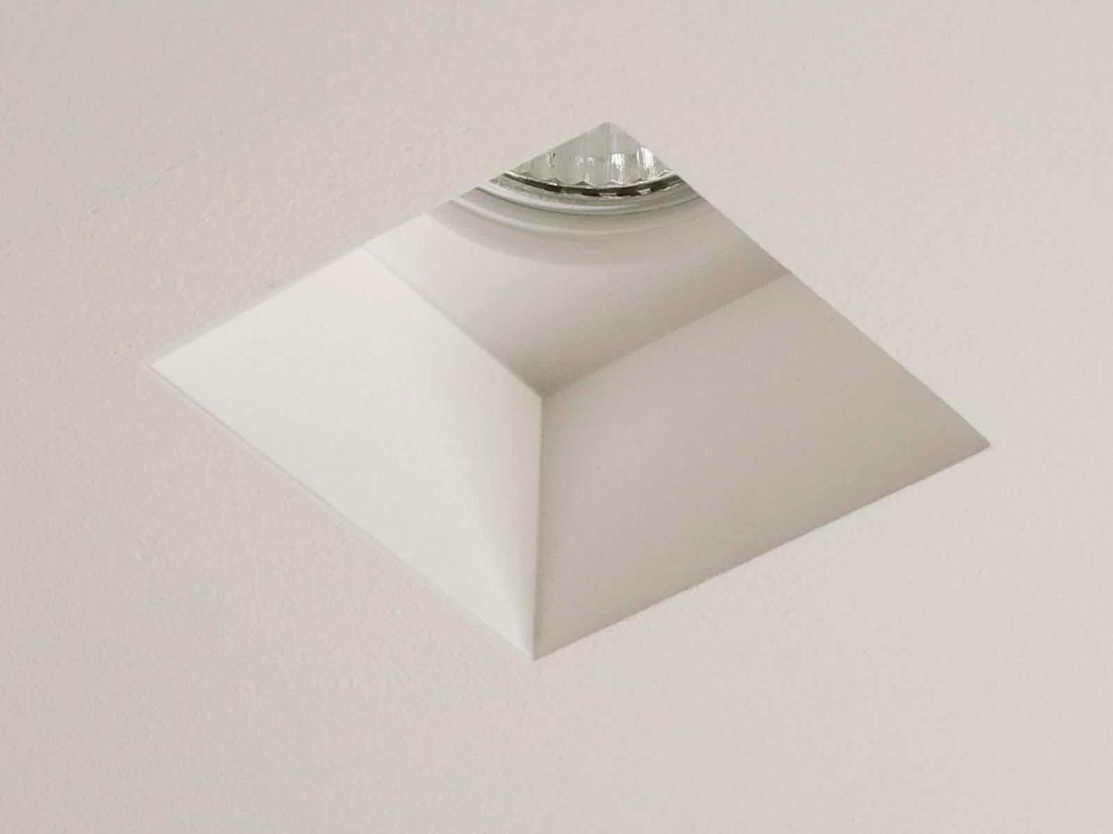 LED square recessed plaster spotlight | Blanco Square by Astro lighting