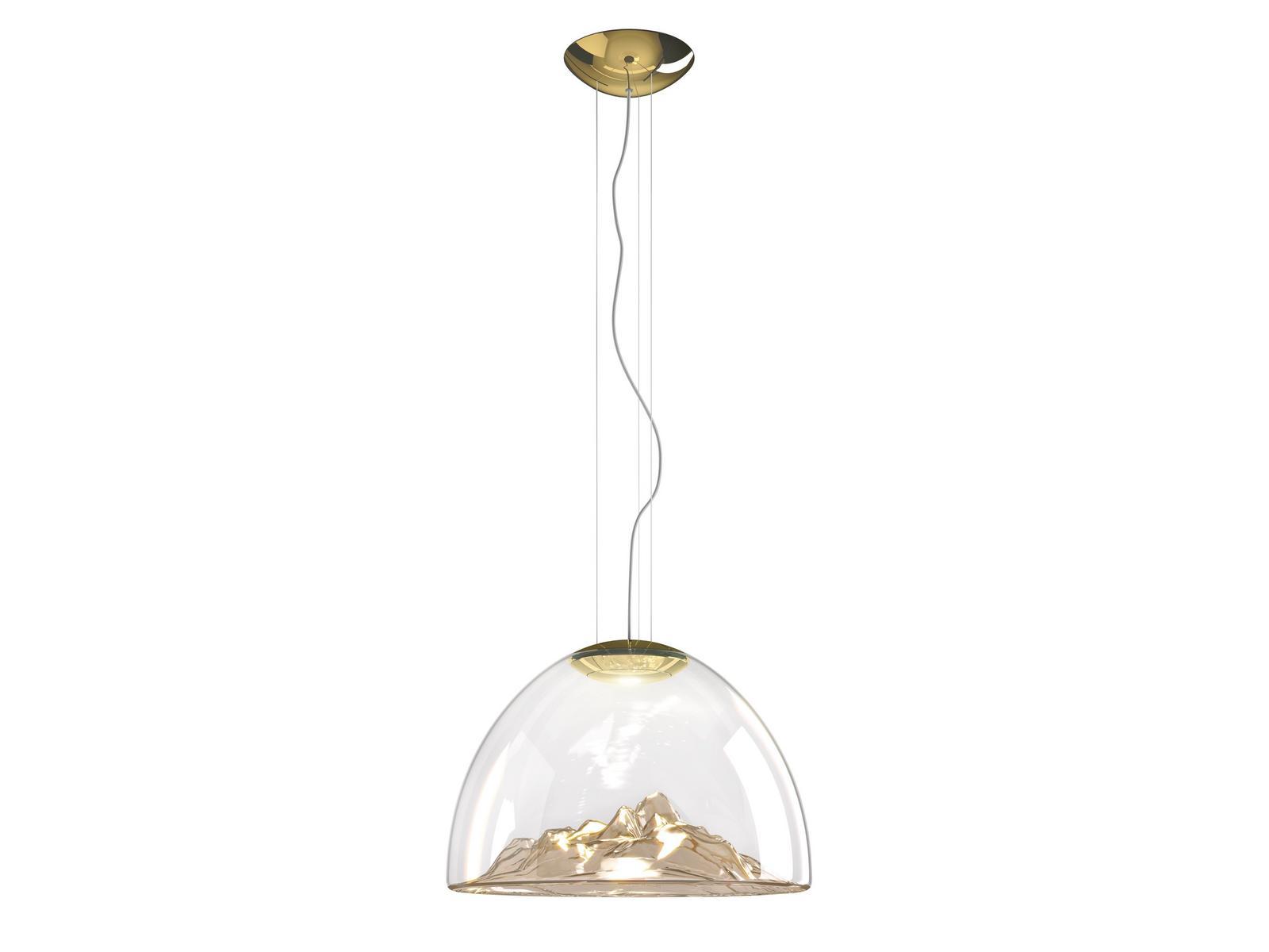 LED blown glass pendant lamp | Mountain View by Axolight