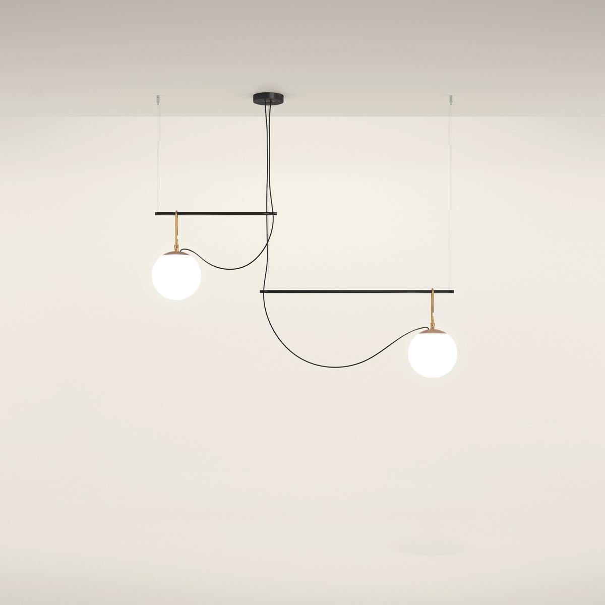 LED direct light pendant lamp | Nh S Cluster by Artemide