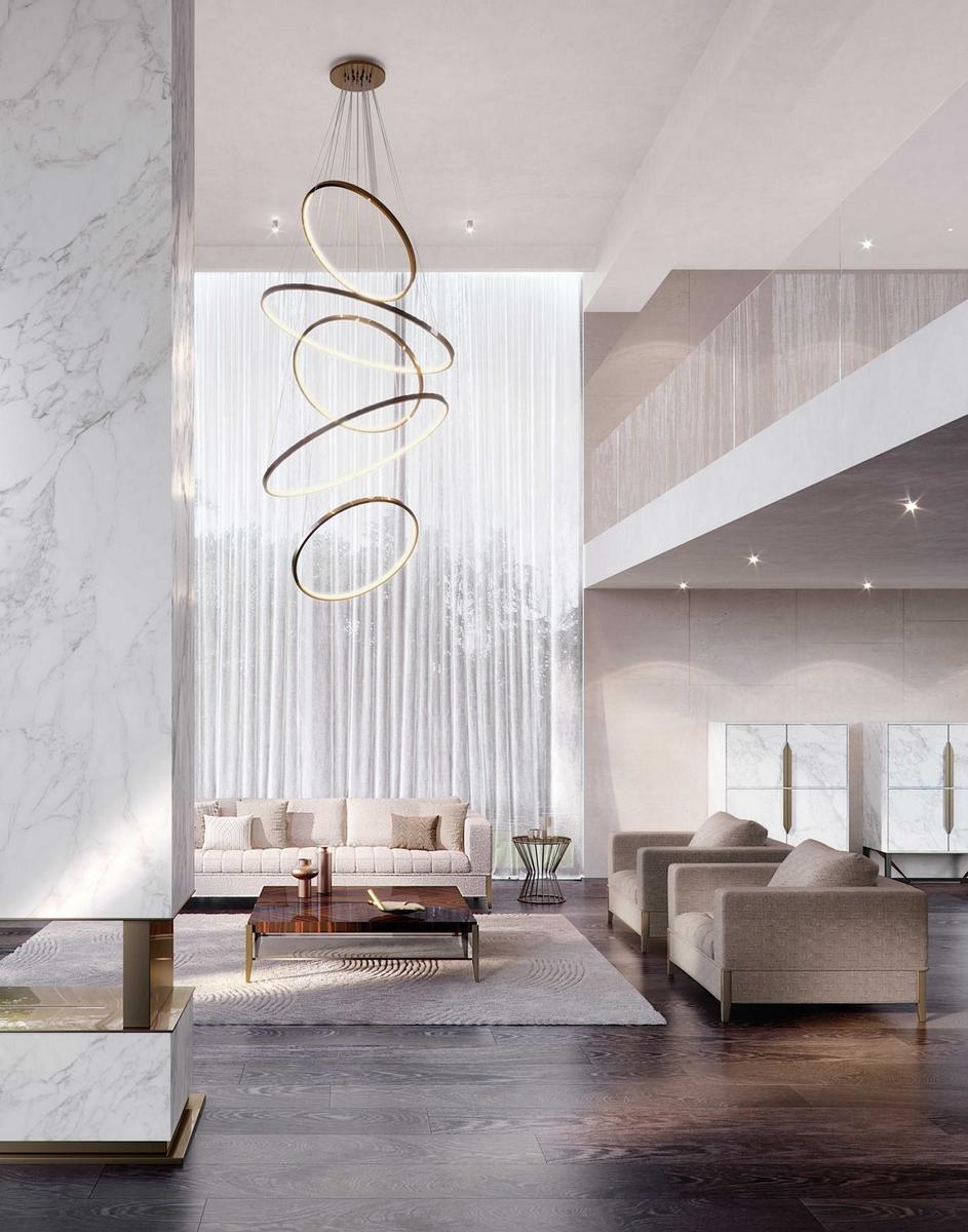 Wooden highboard with doors | Prisma by Capital Collection