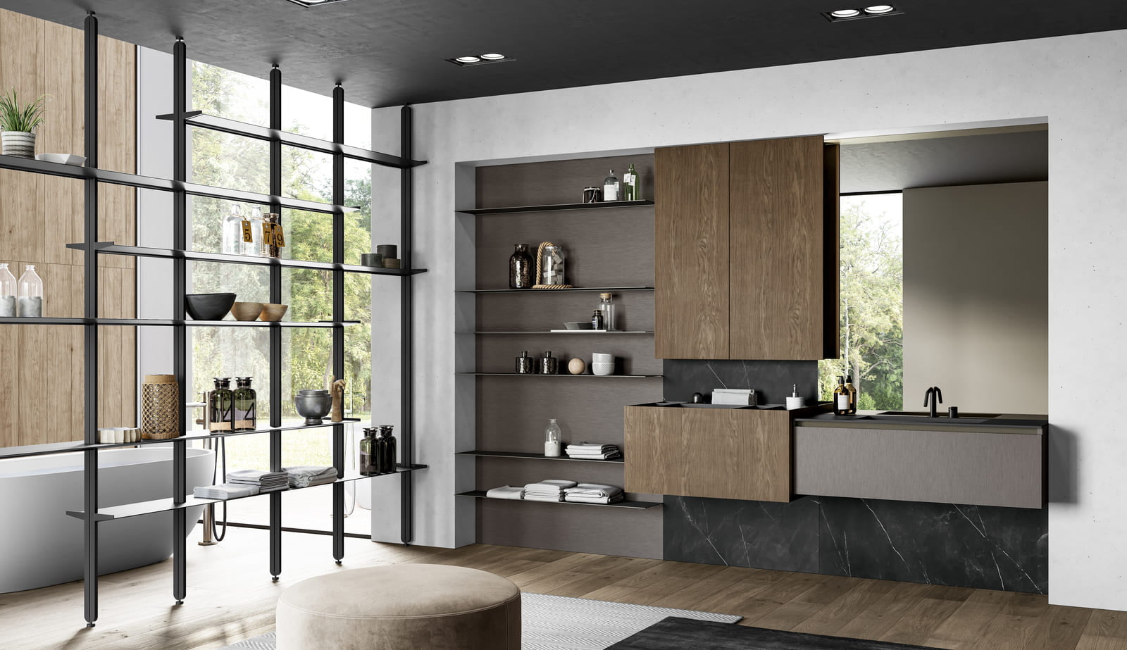 Melamine bathroom | Facto by Birex